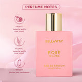 Bellavita Luxury Rose Perfume For Women, 100ml