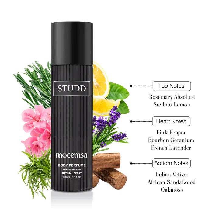 Mocemsa Studd Pour Homme Luxury Body Perfume,150ml
