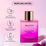Bellavita Luxury Senorita Perfume For Women, 100ml
