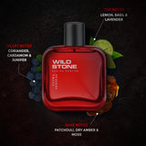 Wild Stone Ultra Sensual EDP Premium Perfume for Men, 50ml