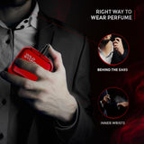 Wild Stone Ultra Sensual Long Lasting Perfume for Men, 100ml