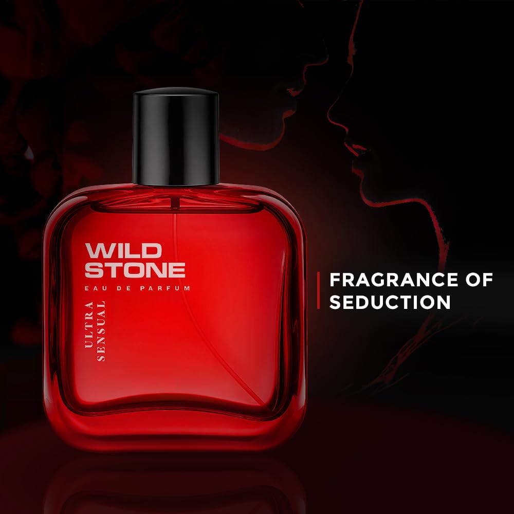 Wild Stone Ultra Sensual Long Lasting Perfume for Men, 100ml