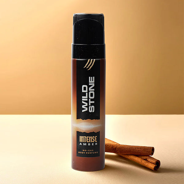 Wild Stone Intense Amber No Gas Deodorants For Men, 120ml