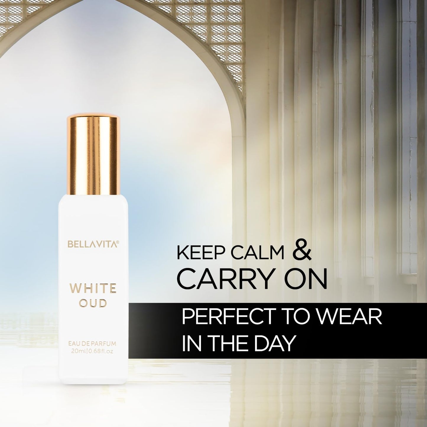 Bella Vita Luxury White Oud | Long Lasting Unisex Eau De Parfum 20ml