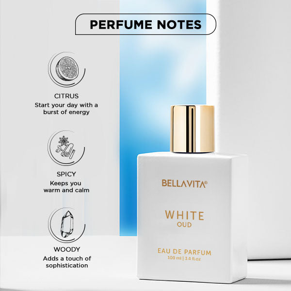 Bellavita Luxury White Oud Perfume, 100ml