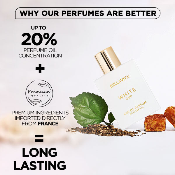 Bellavita Luxury White Oud Perfume, 100ml