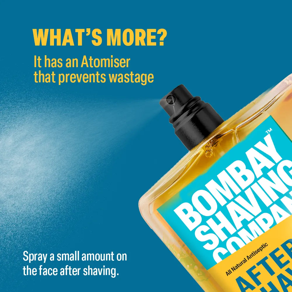 Bombay Shaving Company Turmeric & Sandalwood After Shave Lotion, 100ml