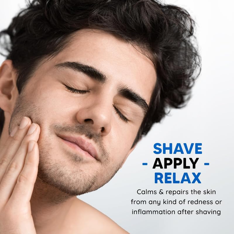 LetsShave After Shave Balm 100ml – Soothing & Hydrating Post Shave Care | Reduces Irritation & Razor Burns