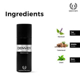 Denver Black Code Deodorant For Men (150Ml Each) - Pack Of 2 | Long Lasting Deo For Men