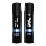 Wild Stone Intense Black No Gas Deodorants For Men Combo, Pack Of 2 (120Ml Each)