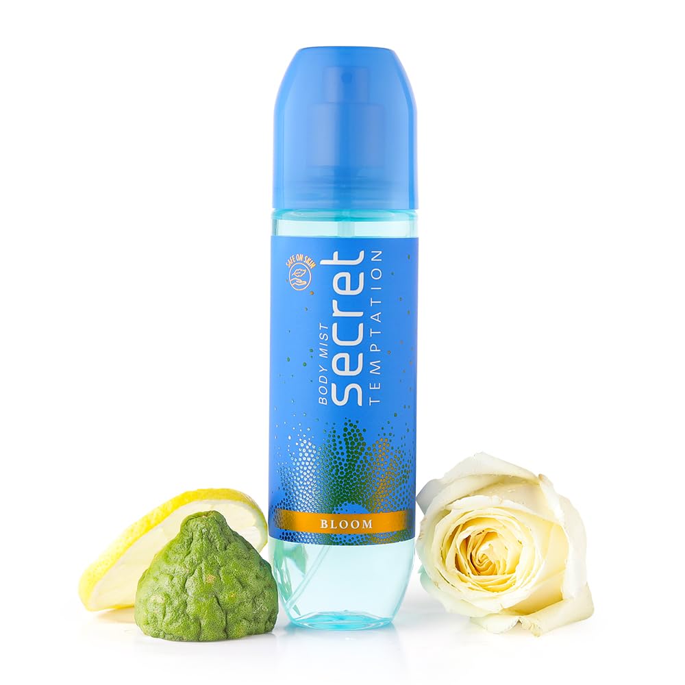 Secret Temptation Bloom Body Mist Perfume for Women, 120ml