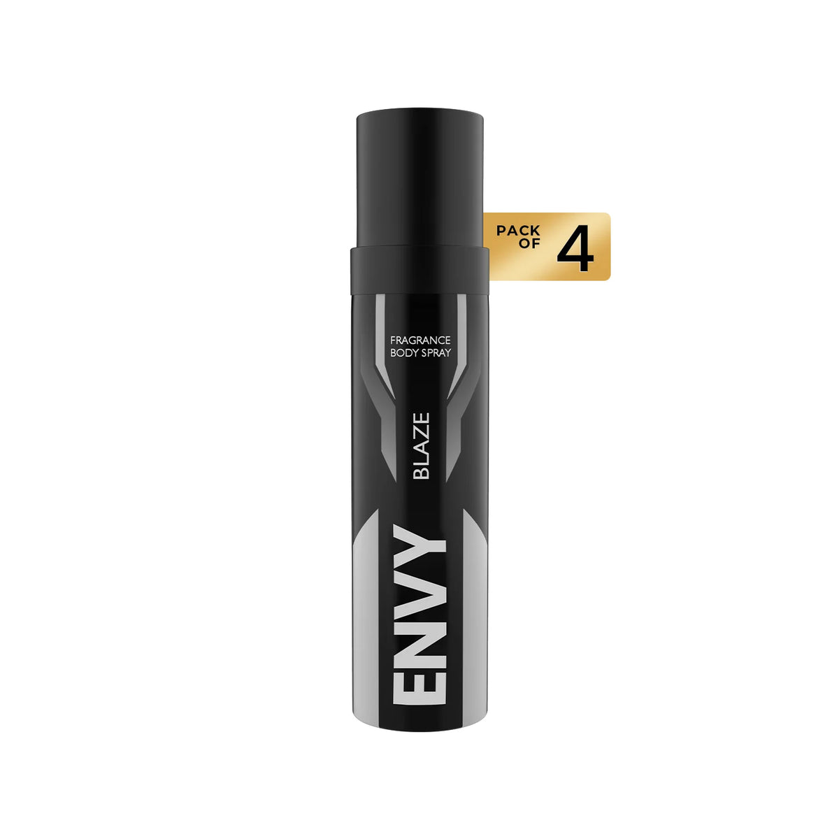 ENVY Blaze Nano Deodorant for Men Pack of 4 (30ml each) – Long-lasting masculine fragrance, compact travel-size body spray.