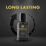 FOGG Men Spray Scent Czar Perfume, Long-Lasting, Fresh & Powerful Fragrance Spray, Eau De Parfum, 15Ml