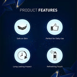 Set of 4 Envy Nano Club deodorant bottles – Compact and bold scent