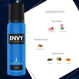 ENVY Dark Deodorant - 120ML | Long Lasting Deo Spray For Men