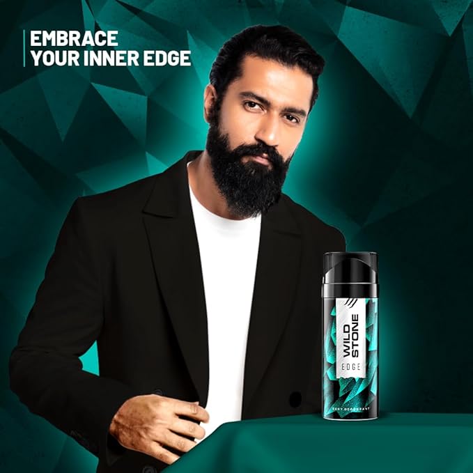 Wild Stone Edge Deodorant Spray For Men, Long Lasting Refreshing Everyday Wear Fragrance, 150Ml (Pack of 3)