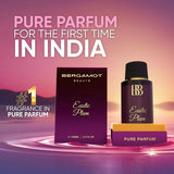Bergamot Beaute EXOTIC PLUM Pure Parfum | Plum, Honey & Vanilla | 12+ Hrs Long Lasting Perfume for Women | Higher Concentration than EDP 100ML