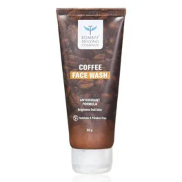 Bombay Shaving Company Coffee Face Wash for Men & Women - Deep-Cleanses, De-Tans & Blackhead Removal -50gm