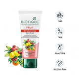 Biotique Fruit Brightening Face Wash| Ayurvedic and Organically Pure| Advanced Swiss Technology |100% Botanical Extracts| Suitable for All Skin Types | 100mL