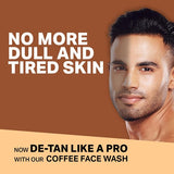 Bombay Shaving Company Coffee Face Wash for Men & Women - Deep-Cleanses, De-Tans & Blackhead Removal -50gm