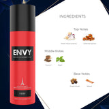 ENVY Fiery Deodorant Spray - 120ML | Long Lasting Deo for Men