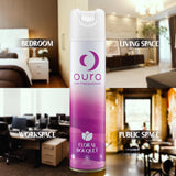 Oura Floral Bouquet Air Freshener, 220ml | Home Fragrance | Air Freshener Spray for every room | Eliminates Odor For Home & Office | Fine Fragrances | Long Lasting Room Freshener