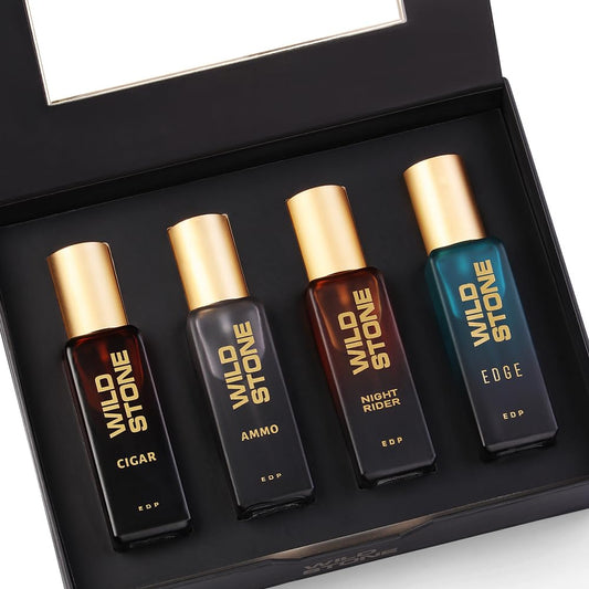 Wild Stone Perfume Gift Set for Men, Pack of 4 (4x20ml)