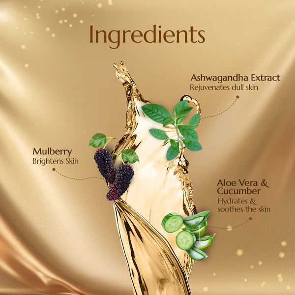 Gold Facial Kit | 6 Steps | 24 Carat Gold For A Radiant Glow Look