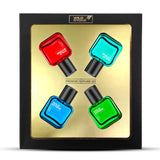 Wild Stone EAU DE Parfum Gift Set for Men, Pack of 4 (4x30ml) | Premium Fragrance Gift Set | Edge,Ultra Sensual, Hydra Energy & Forest Spice Luxury Perfume Gift Set