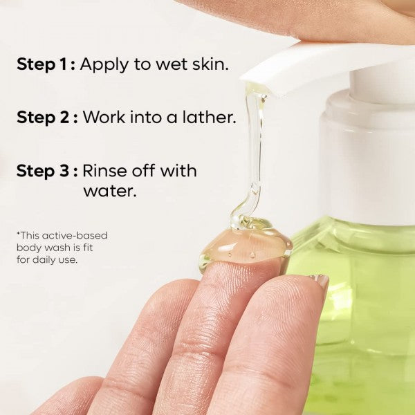 mCaffeine Green Tea Bodywash-200ml