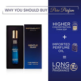 Bergamot Beaute GENTLE MAN Pure Parfum | Bergamot, Musk & Vanilla | 12+ Hrs Long Lasting Perfume for Men | Higher Concentration than EDP 30ML