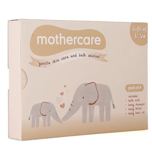 Mothercare Gift Set for Babies | Baby Gift Box (Pack of 4, 100ml Each)