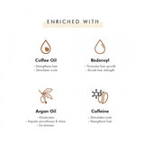 mCaffeine Coffee Hair Oil for Hair Fall & Hair Growth | Powered with Redensyl, Argan Oil & Coffee Oil for Root Stimulation & Hair Fall Control | Lightweight & Non Sticky - 200ml