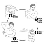 Wild Stone Hydra Energy Deodorants for Men, Long Lasting Men Body Spray, Pack of 3 (150ml each)