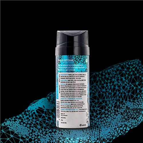 Wild Stone Hydra Energy Deodorants for Men, Long Lasting Men Body Spray, Pack of 3 (150ml each)