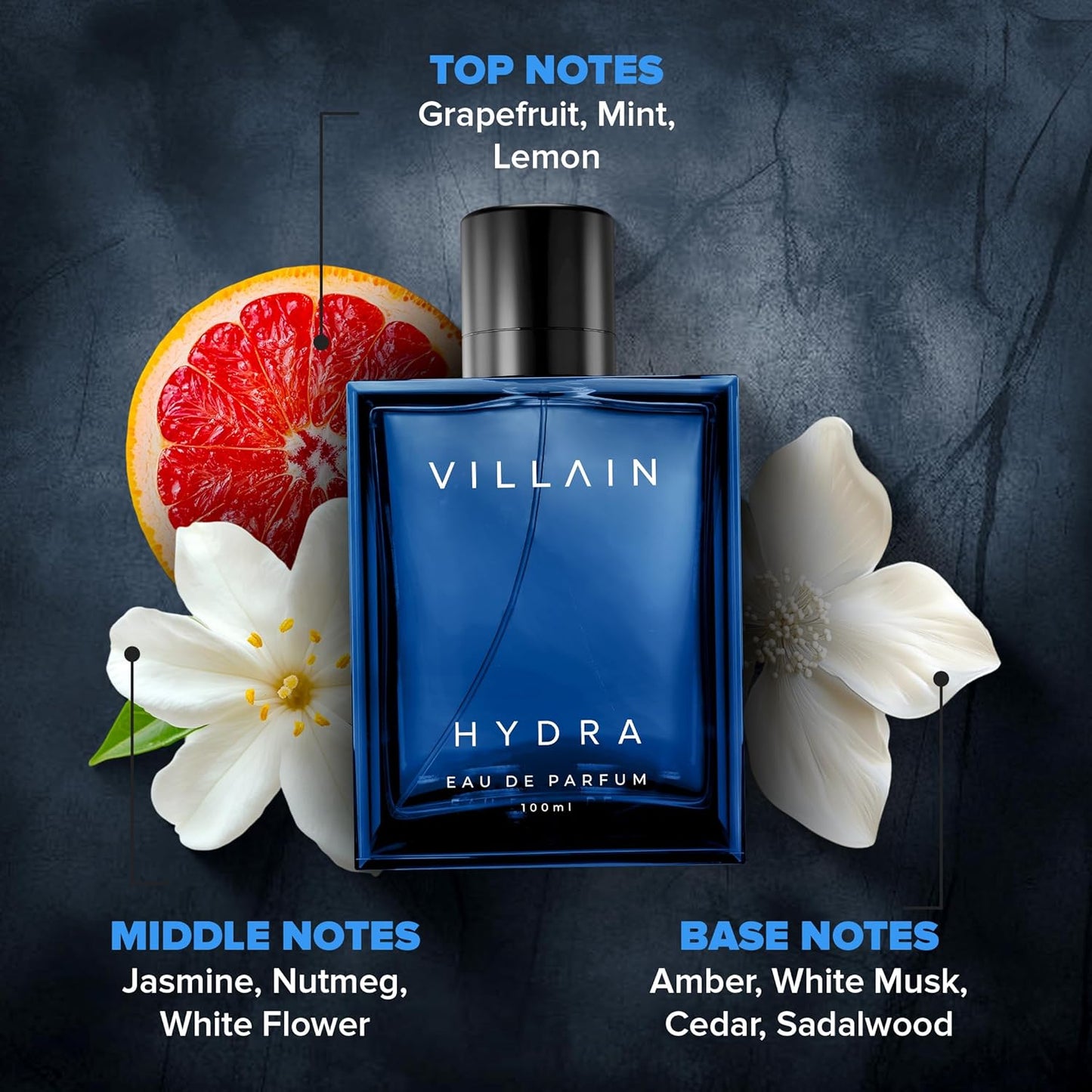 Villain Hydra Perfume For Men -100 ml