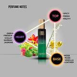 Bergamot Beaute IMPERIAL Pure Parfum | Leather, Amber & Vanilla | 12+ Hrs Long Lasting Perfume for Men | Higher Concentration than Eau De Parfum 30ML