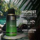 Bergamot Beaute IMPERIAL Pure Parfum | Leather, Amber & Vanilla | 12+ Hrs Long Lasting Perfume for Men | Higher Concentration than Eau De Parfum 100ML