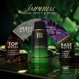 Bergamot Beaute IMPERIAL Pure Parfum | Leather, Amber & Vanilla | 12+ Hrs Long Lasting Perfume for Men | Higher Concentration than Eau De Parfum 100ML