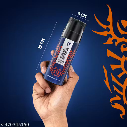 Wild Stone Legend Deodorant For Men – 50ml (Pack of 3) | Long Lasting Freshness
