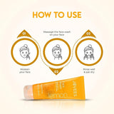 Jovees Herbal Lemon Face Wash with Lemon, Orange Peel & Kakadu Plum Extract | Removes Dirt, Impurities & Excess Oil | Reduces Dark Spot | Skin Brightening- 50ml