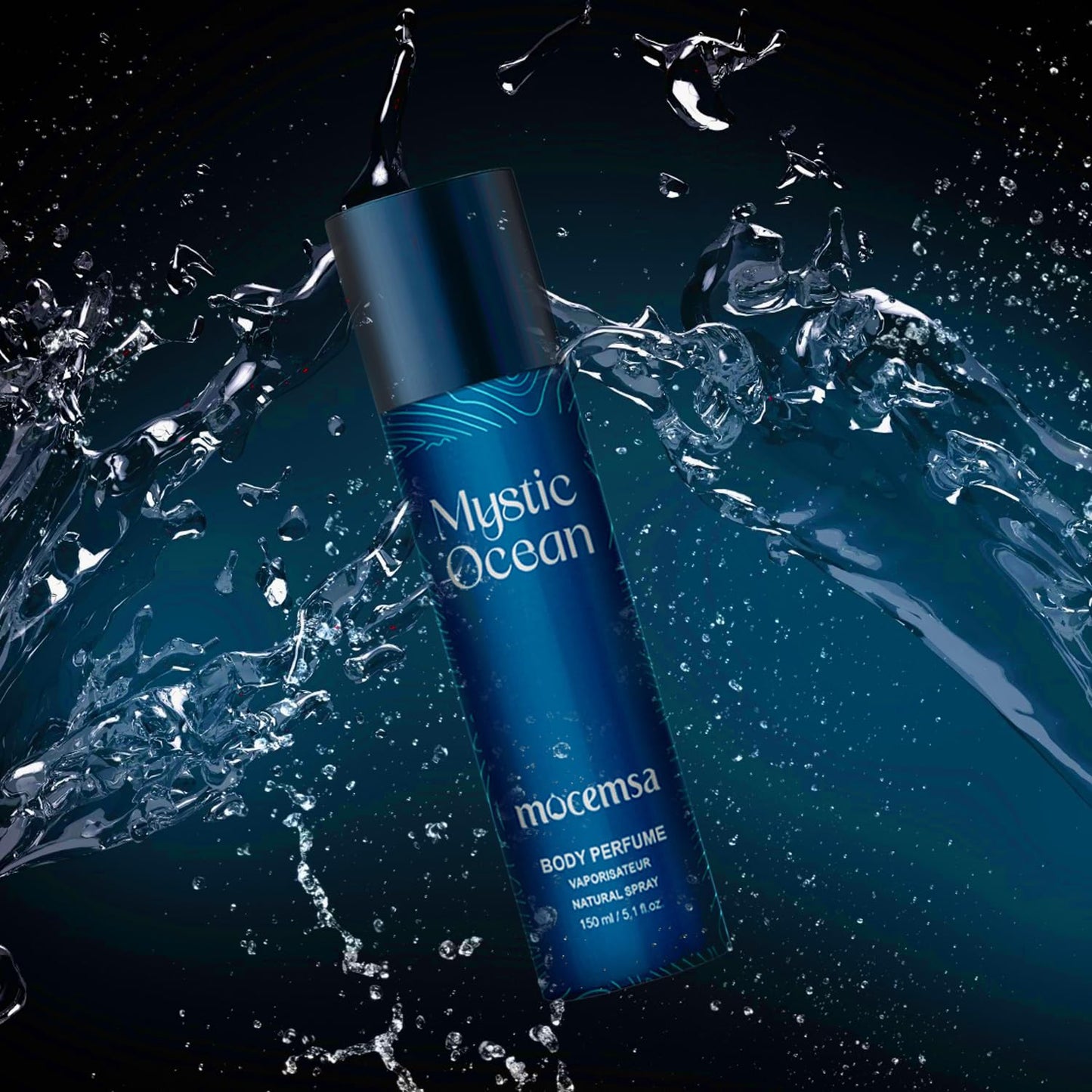 Mocemsa Mystic Ocean Pour Homme Long Lasting Luxury Body Perfume Fragrance,150ml
