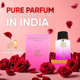 Bergamot Beaute  MI AMOR Pure Parfum | Pear, Rose & Cashmere | 12+ Hrs Long Lasting Perfume for Women | Higher Concentration than Eau De Parfum 100ML