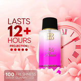 Bergamot Beaute  MI AMOR Pure Parfum | Pear, Rose & Cashmere | 12+ Hrs Long Lasting Perfume for Women | Higher Concentration than Eau De Parfum 100ML