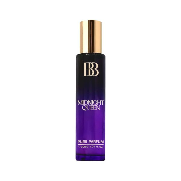 Bergamot Beaute MIDNIGHT QUEEN Pure Parfum | Orange, Caramel & Amber | 12+ Hrs Long Lasting Perfume for Women | Higher Concentration than EDP 30ML