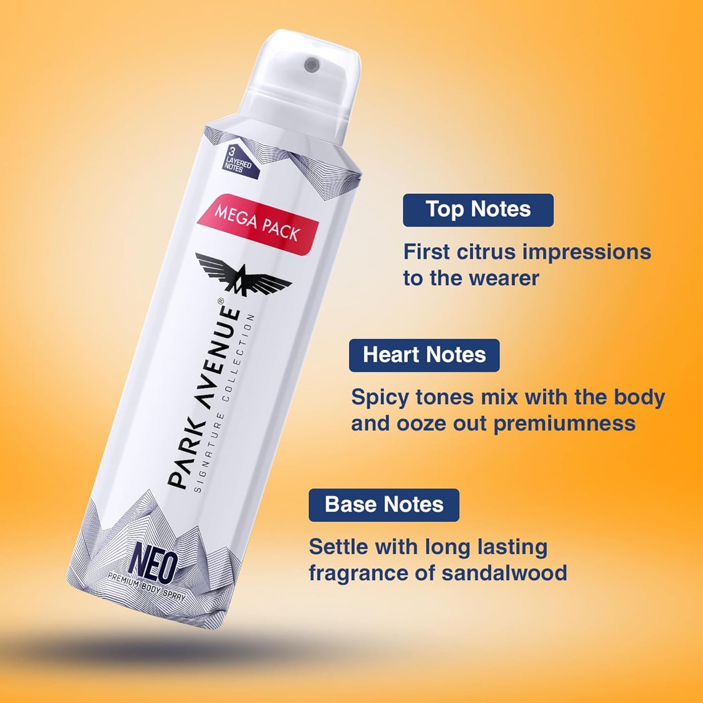 Park Avenue long lasting deo spray for men India