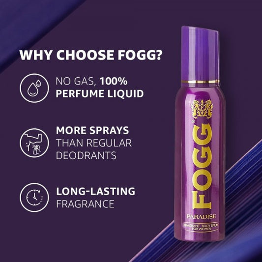 Fogg Fragrant Body Spray For Women, Paradise, 120ml