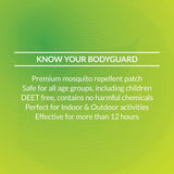 Bodyguard Natural Anti Mosquito Repellent Patches - 120 Patches