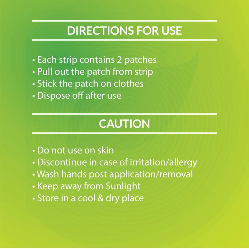 Bodyguard Natural Anti Mosquito Repellent Patches - 96 Patches