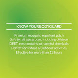 Bodyguard Natural Anti Mosquito Repellent Patches - 120 Patches